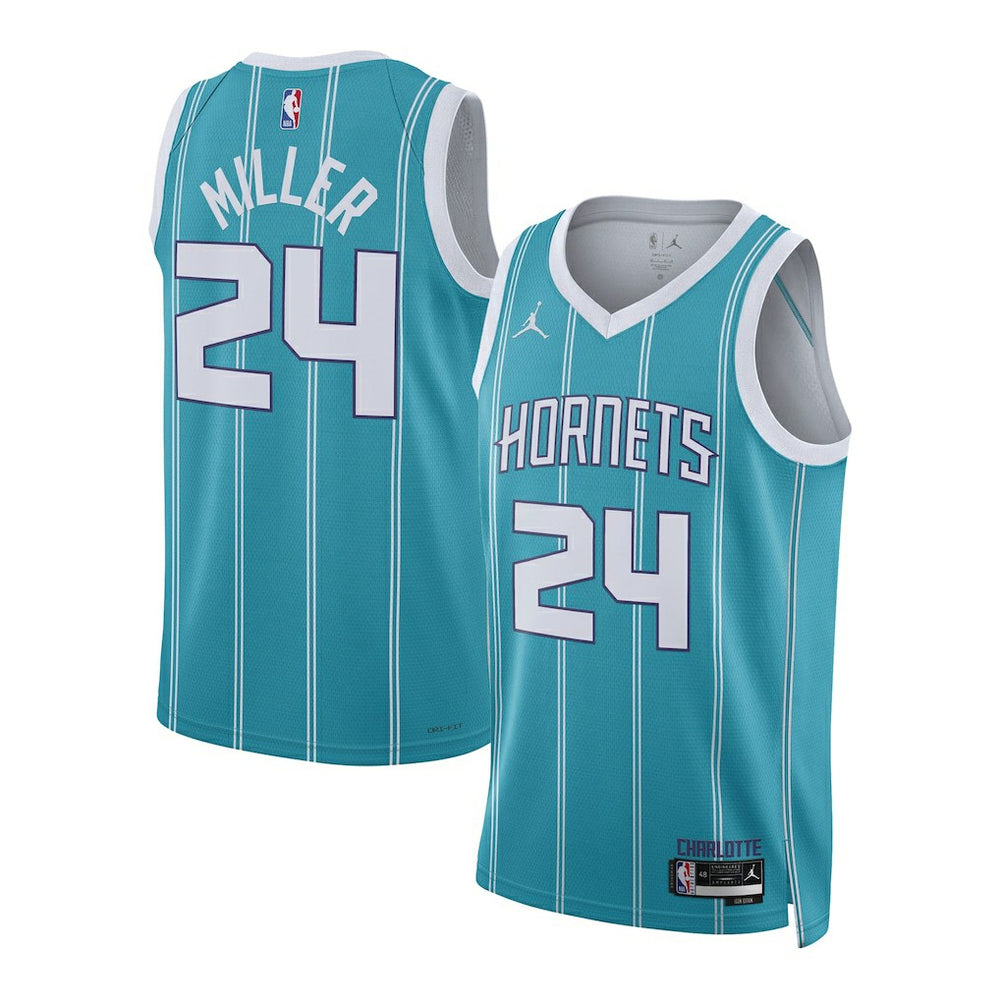 Brandon Miller Charlotte Hornets Unisex NBA Draft Swingman Jersey Icon Edition Teal - Nike