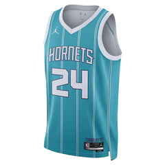 Brandon Miller Charlotte Hornets Unisex NBA Draft Swingman Jersey Icon Edition Teal - Nike