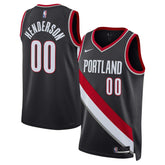 Scoot Henderson Portland Trail Blazers Unisex 2023 NBA Draft Swingman Jersey Icon Edition Black - Nike outlet