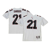 Deion Sanders Atlanta Falcons 1991 Authentic Throwback Retired Player Jersey - White Jerseys