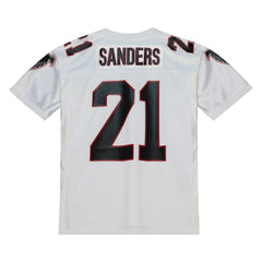 Deion Sanders Atlanta Falcons 1991 Authentic Throwback Retired Player Jersey - White Jerseys