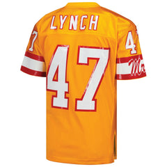 John Lynch Tampa Bay Buccaneers 1993 Authentic Throwback Retired Player Jersey - Orange Jerseys