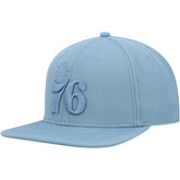 Philadelphia 76ers Pro Standard Tonal Snapback Hat Blue