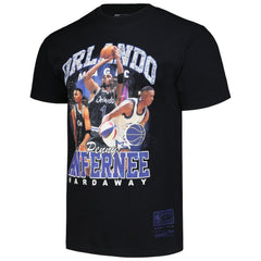 Penny Hardaway Orlando Magic Hardwood Classics Bling Concert Player T-Shirt Black - Mitchell & Ness