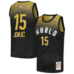 Nikola Jokic 2016 NBA Rising Stars Challenge Hardwood Classics Swingman Jersey Black - Mitchell & Ness
