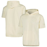 Cleveland Guardians Pro Standard Neutral Hoodie T-Shirt - Cream Hoodies