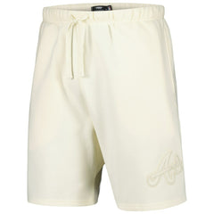 Atlanta Braves Pro Standard Neutral Fleece Shorts - Cream Shorts