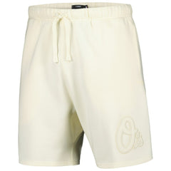 Baltimore Orioles Pro Standard Neutral Fleece Shorts - Cream Shorts