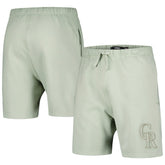 Colorado Rockies Pro Standard Neutral Fleece Shorts - Light Green Shorts