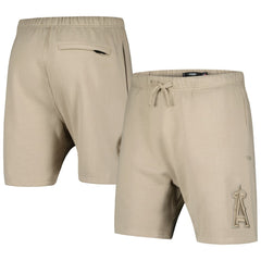 Los Angeles Angels Pro Standard Neutral Fleece Shorts - Khaki Shorts