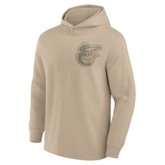 Baltimore Orioles Fanatics Elements Lightweight Fleece Hoodie - Khaki Hoodies