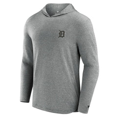 Detroit Tigers Fanatics Front Office Tech Lightweight Hoodie T-Shirt - Black Hoodies