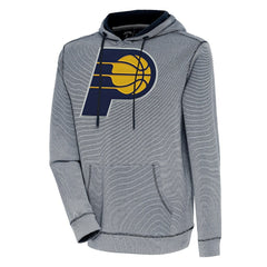 Indiana Pacers Antigua Axe Bunker Tri-Blend Pullover Hoodie Navy outlet