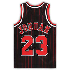 Michael Jordan Chicago Bulls Preschool 1996/97 Hardwood Classics Authentic Jersey Black - Mitchell & Ness