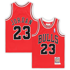 Michael Jordan Chicago Bulls Preschool 1997/98 Hardwood Classics Authentic Jersey Red - Mitchell & Ness