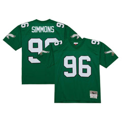 Clyde Simmons Philadelphia Eagles Legacy Replica Jersey - Kelly Green Jerseys