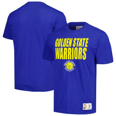 Golden State Warriors Hardwood Classics Legendary Slub T-Shirt Royal - Mitchell & Ness outlet