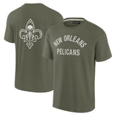 New Orleans Pelicans Unisex Elements Super Soft Short Sleeve T-Shirt Olive - Fanatics