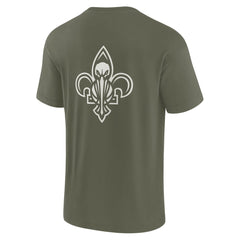 New Orleans Pelicans Unisex Elements Super Soft Short Sleeve T-Shirt Olive - Fanatics