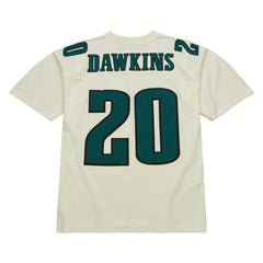 Brian Dawkins Philadelphia Eagles Chainstitch Legacy Jersey - Cream Jerseys
