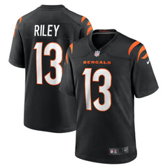 Ken Riley Cincinnati Bengals Retired Player Game Jersey - Black Jerseys