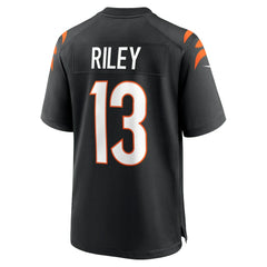 Ken Riley Cincinnati Bengals Retired Player Game Jersey - Black Jerseys