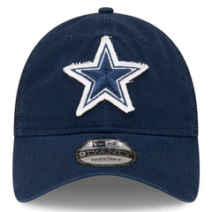 Dallas Cowboys New Era Game Day 9TWENTY Adjustable Trucker Hat - Navy Hats