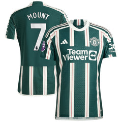 Mason Mount Manchester United 2023/24 Away Player Jersey Green - Adidas for sale