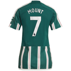 Mason Mount Manchester United Women's 2023/24 Away Replica Player Jersey Green - Adidas cheap