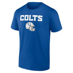 Indianapolis Colts Personalized Name & Number Team Wordmark T-Shirt - Royal T-shirts