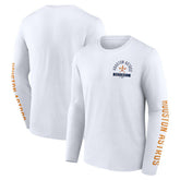Houston Astros Fanatics Press Box Long Sleeve T-Shirt - White T-shirts