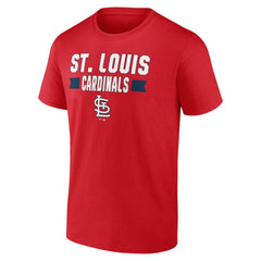 St. Louis Cardinals Fanatics Close Victory T-Shirt - Red T-shirts
