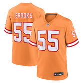 Derrick Brooks Tampa Bay Buccaneers Throwback Game Jersey - Orange Jerseys