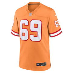Cody Mauch Tampa Bay Buccaneers Alternate Game Jersey - Orange Jerseys