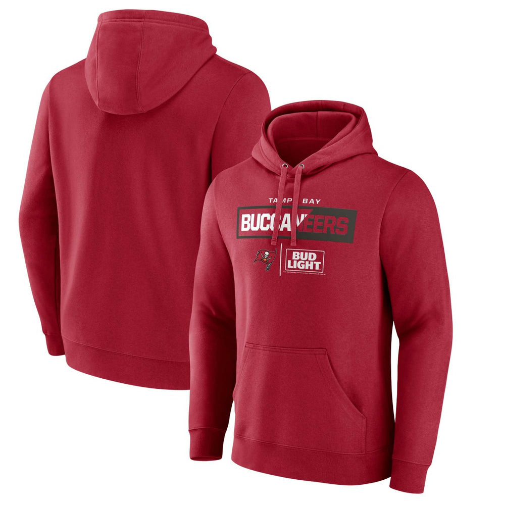 Tampa Bay Buccaneers NFL x Bud Light Pullover Hoodie - Red Hoodies