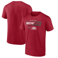 Tampa Bay Buccaneers NFL x Bud Light T-Shirt - Red T-shirts