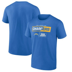 Los Angeles Chargers NFL x Bud Light T-Shirt - Blue T-shirts