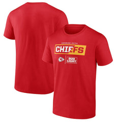 Kansas City Chiefs NFL x Bud Light T-Shirt - Red T-shirts