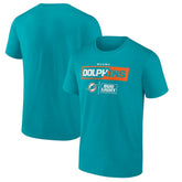 Miami Dolphins NFL x Bud Light T-Shirt - Aqua T-shirts