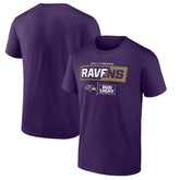 Baltimore Ravens NFL x Bud Light T-Shirt - Purple T-shirts