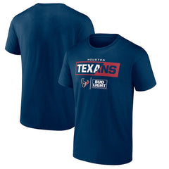 Houston Texans NFL x Bud Light T-Shirt - Navy T-shirts