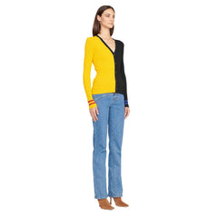 Pittsburgh Steelers STAUD Women's Cargo Sweater - Gold/Black