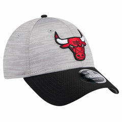 Chicago Bulls Active Digi-Tech Two-Tone 9FORTY Adjustable Hat Heather Gray/Black - New Era