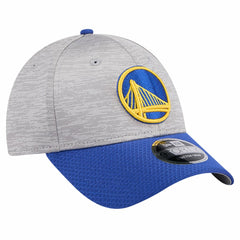 Golden State Warriors Active Digi-Tech Two-Tone 9FORTY Adjustable Hat Heather Gray/Royal - New Era