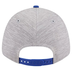 Golden State Warriors Active Digi-Tech Two-Tone 9FORTY Adjustable Hat Heather Gray/Royal - New Era