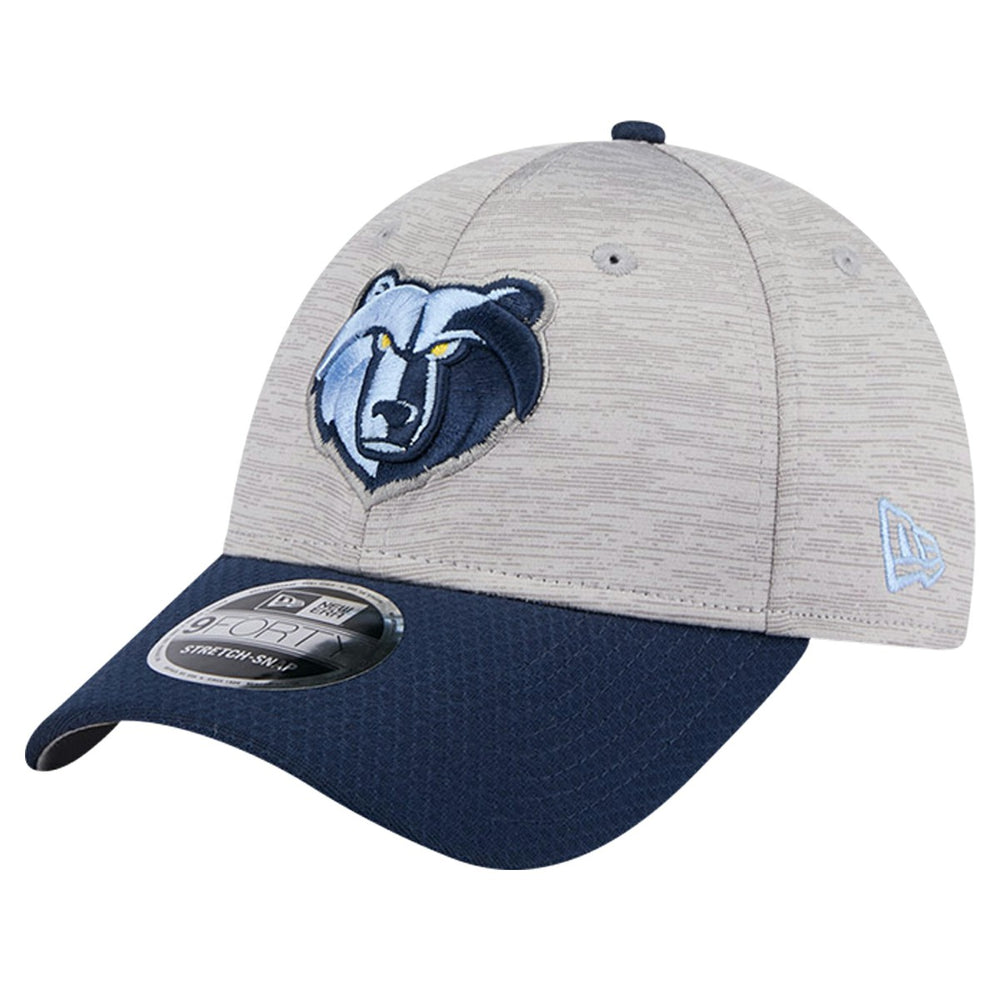 Memphis Grizzlies Active Digi-Tech Two-Tone 9FORTY Adjustable Hat Heather Gray/Navy - New Era