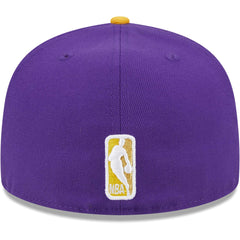 Los Angeles Lakers Gameday Gold Pop Stars 59FIFTY Fitted Hat Purple/Gold - New Era