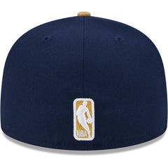 New Orleans Pelicans Gameday Gold Pop Stars 59FIFTY Fitted Hat Navy/Gold - New Era