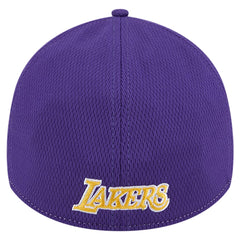 Los Angeles Lakers Two-Tone 39THIRTY Flex Hat Heather Gray/Purple - New Era