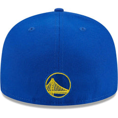 Golden State Warriors Game Day Hollow Logo Mashup 59FIFTY Fitted Hat Royal - New Era